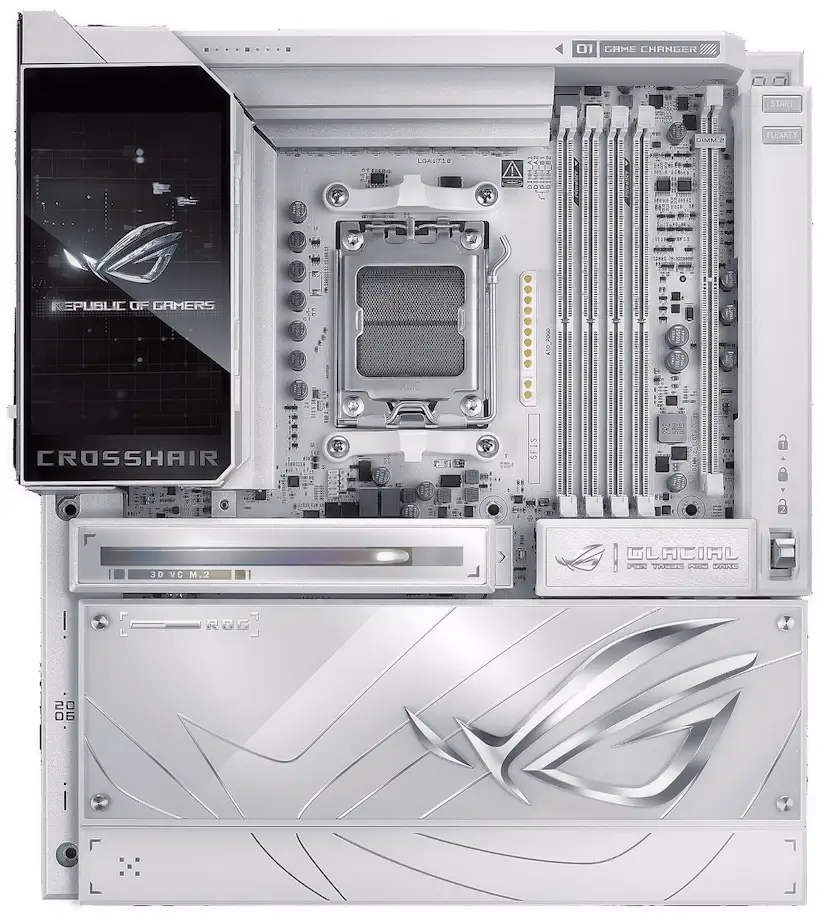 Becerril de la Sierra PC - Montaje Placa Base ASUS ROG CROSSHAIR X870E GLACIAL Becerril de la Sierra